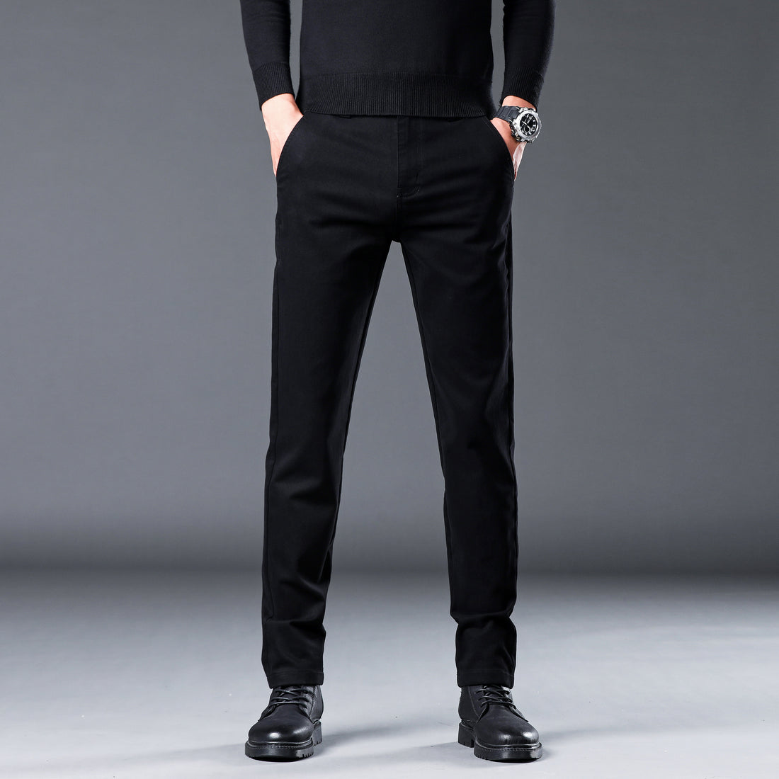 Slim-fit casual jeans