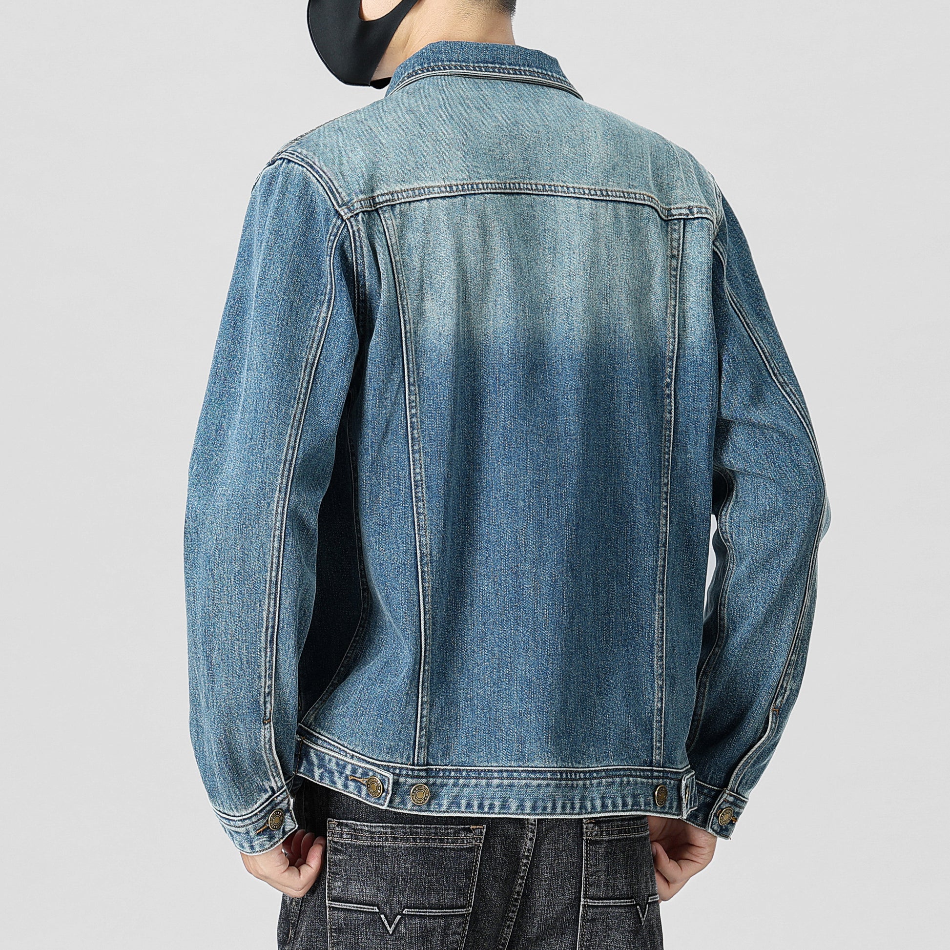 retro classic denim jacket