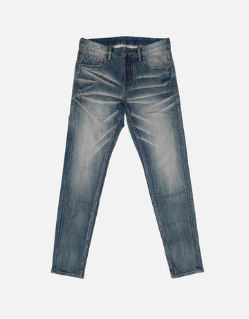 Washed-Blue  denim jeans