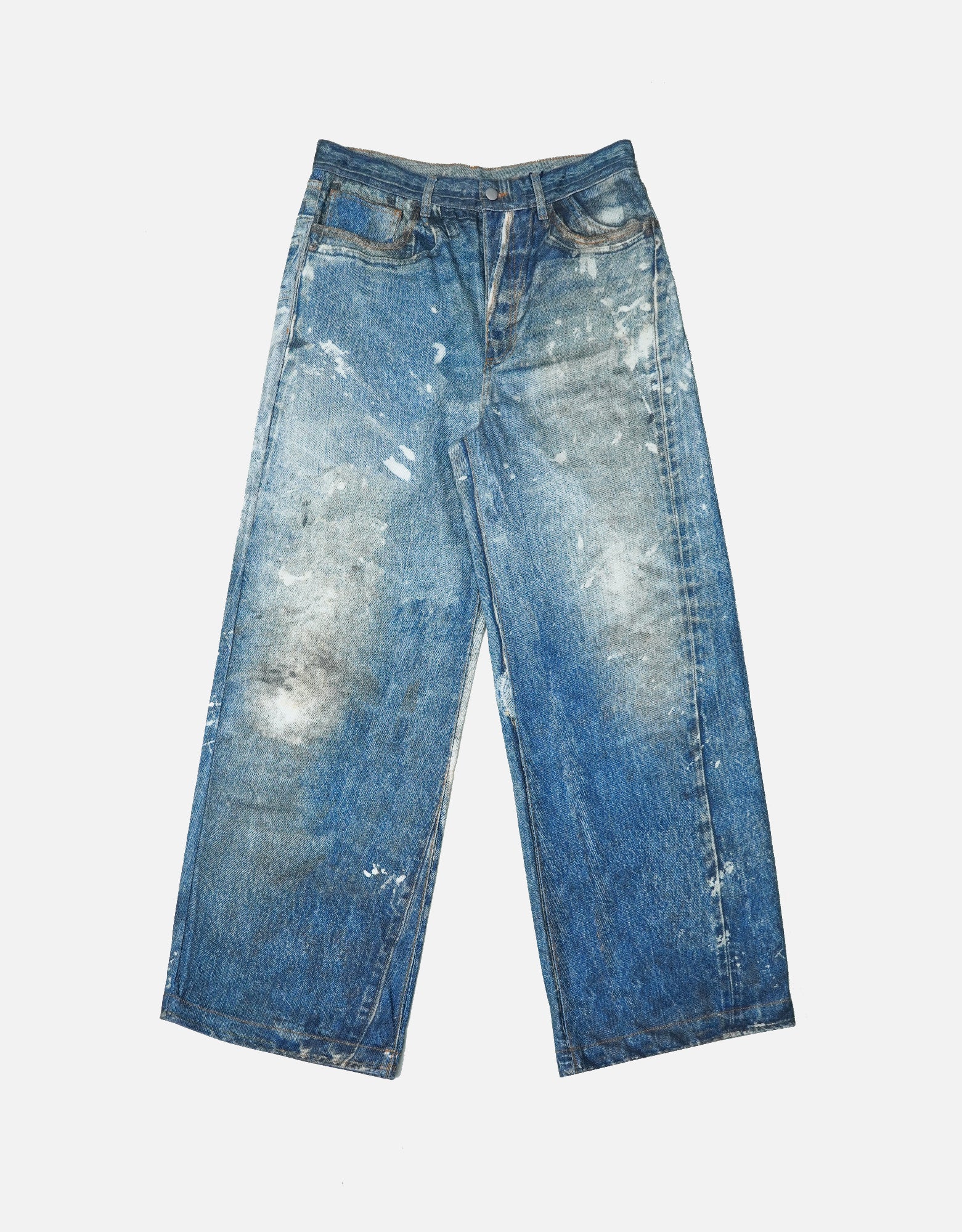 Cold transfer printing pants