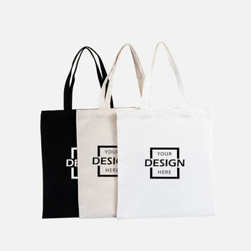 80G DIY Cotton Printed Tote Canvas Bag