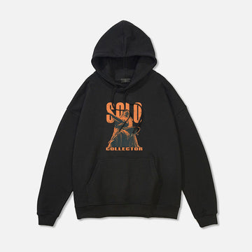 370G Terry Digital Print Loose Cotton Hoodie