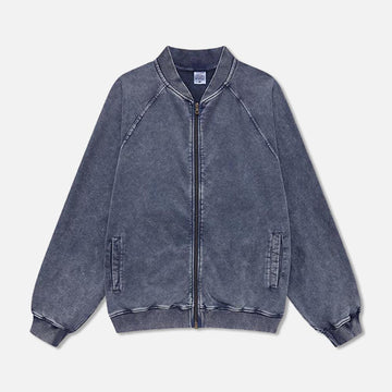 450G Heavy Wash Vintage Insert Sleeve Loose Jacket