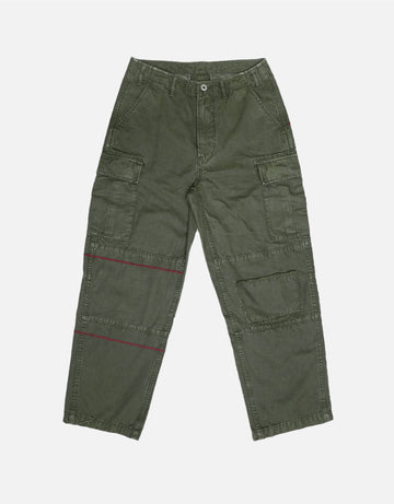 loose-fit washed  Multi-Pocket Vintage Cargo  Pantscargo pants