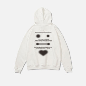 370G Terry Art Pattern Print Vintage Digital Print Loose Casual Cotton Hoodie