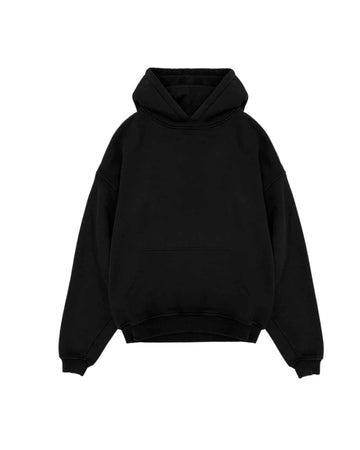 Hoodie Oversized  Heavy Black