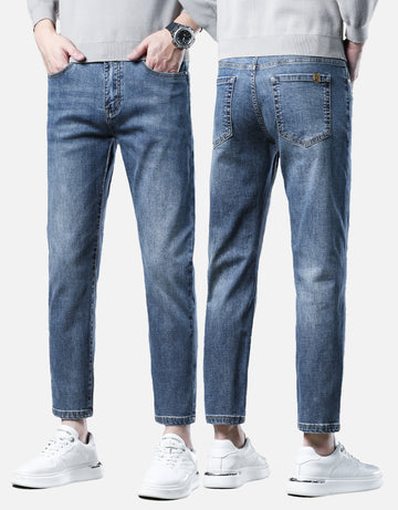 Slim-fit casual jeans