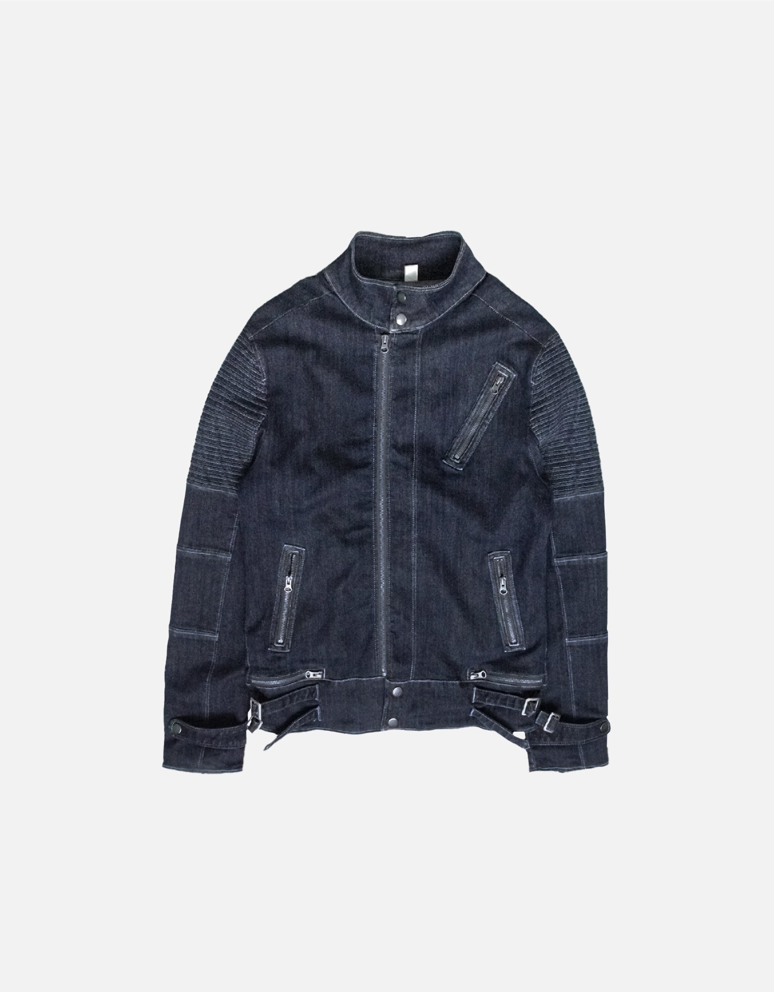 Denim trucker jacket