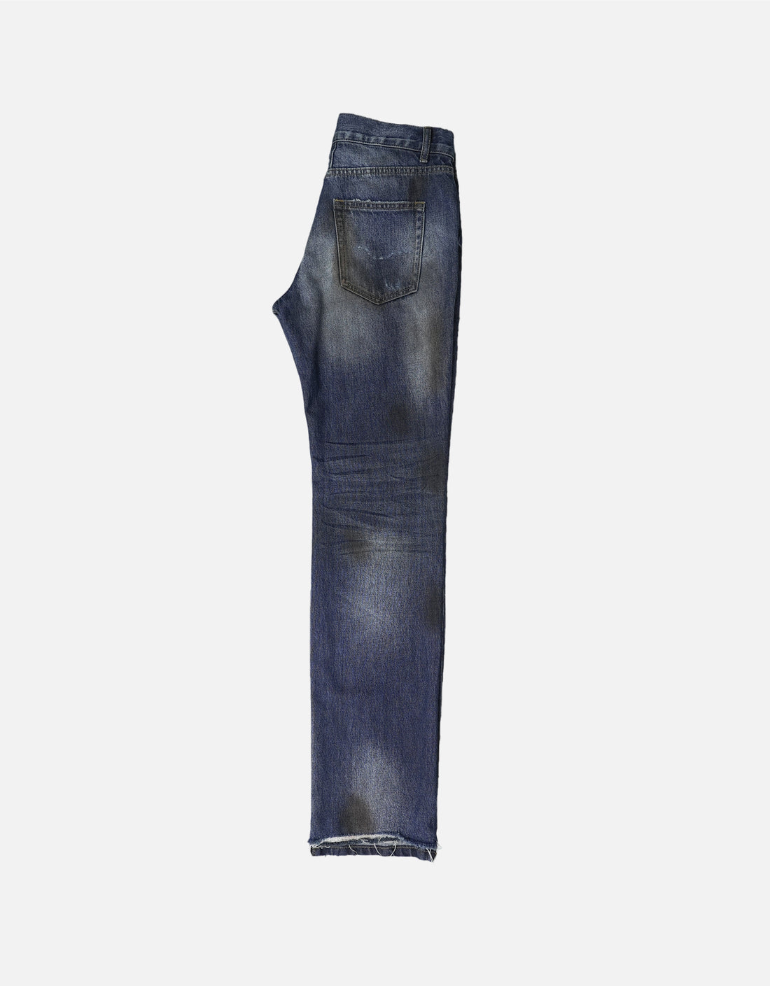 blue hue  distressed denim jeans
