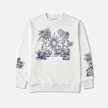 Regular Fit Graphic Crewneck Sweatshirt