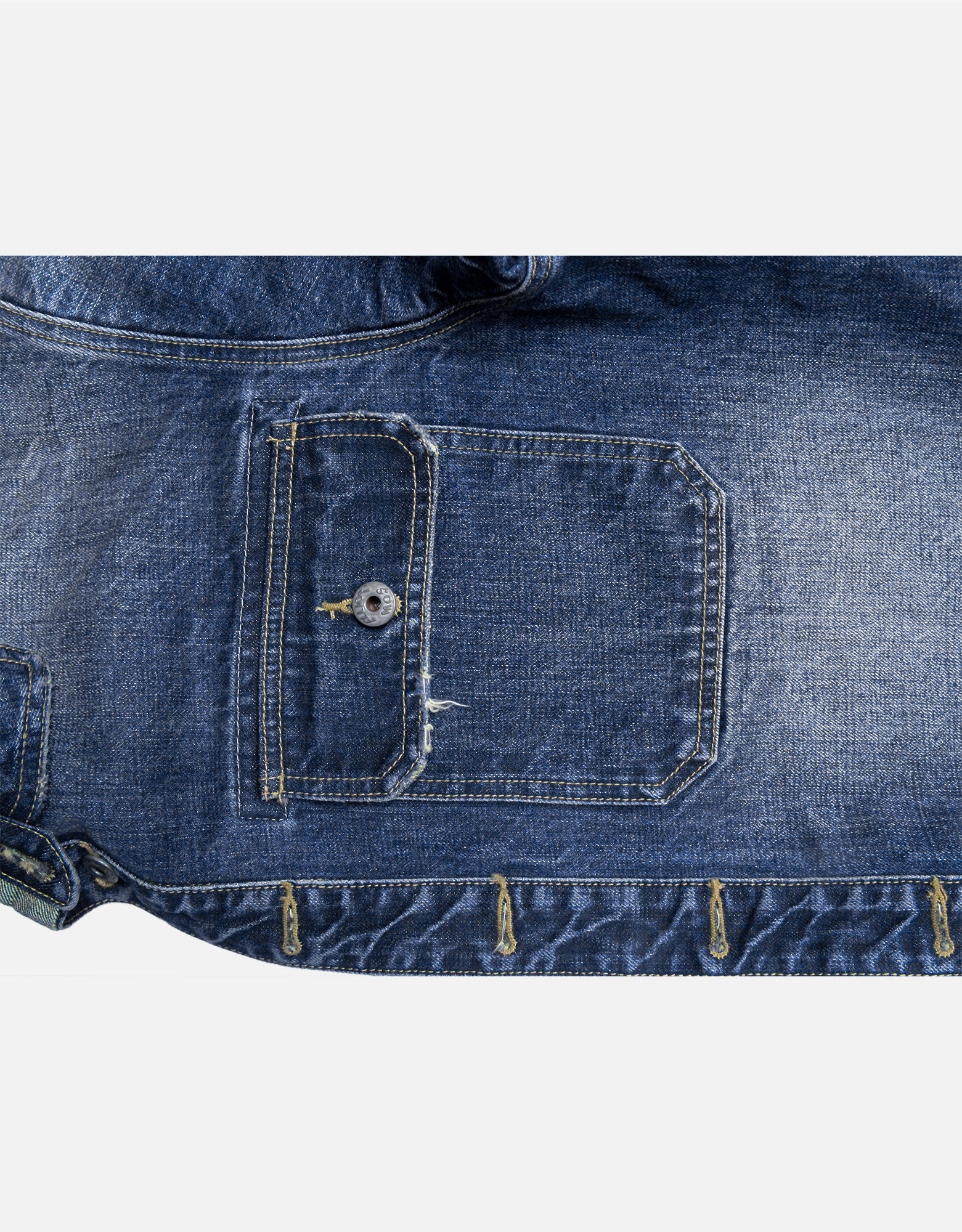 Denim trucker jacket