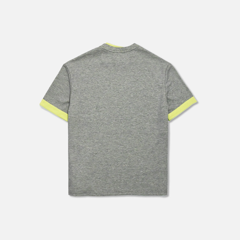 Contrast inner collar Short Sleeve T-Shirt