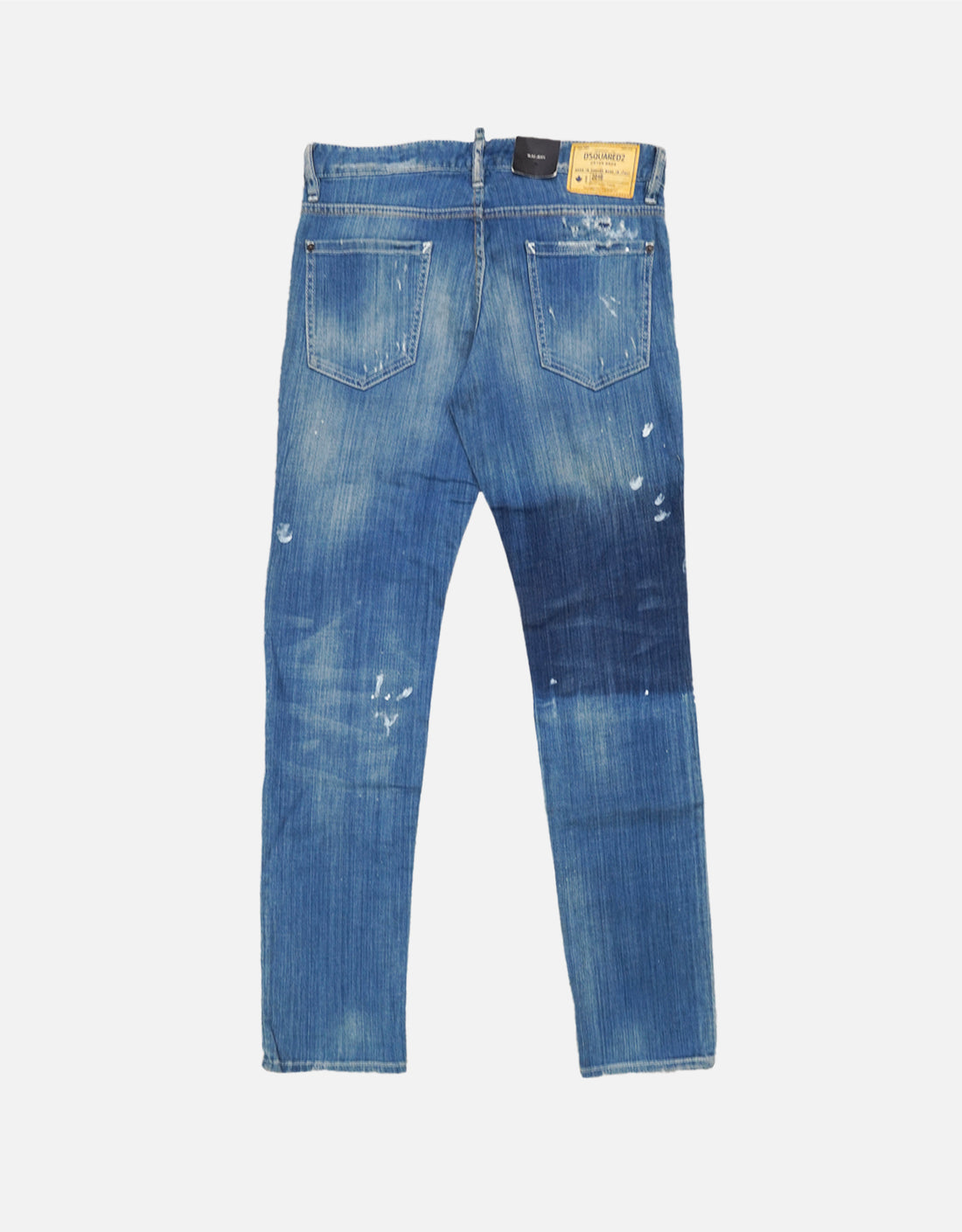 Retro Industrial Edge denim jeans