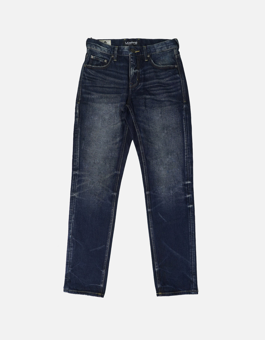 blue denim vintage washed distressed jeans