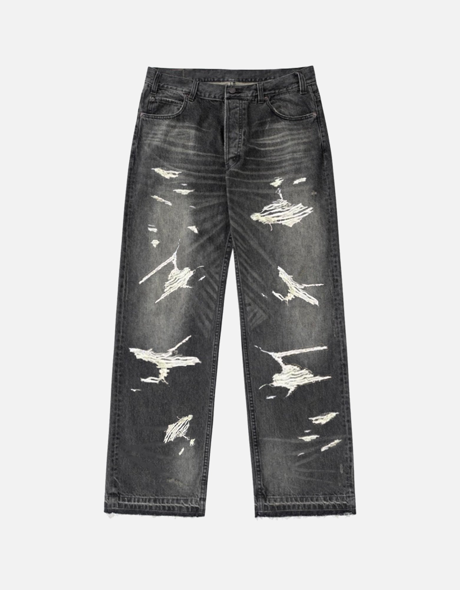 Frayed Vibe Jeans