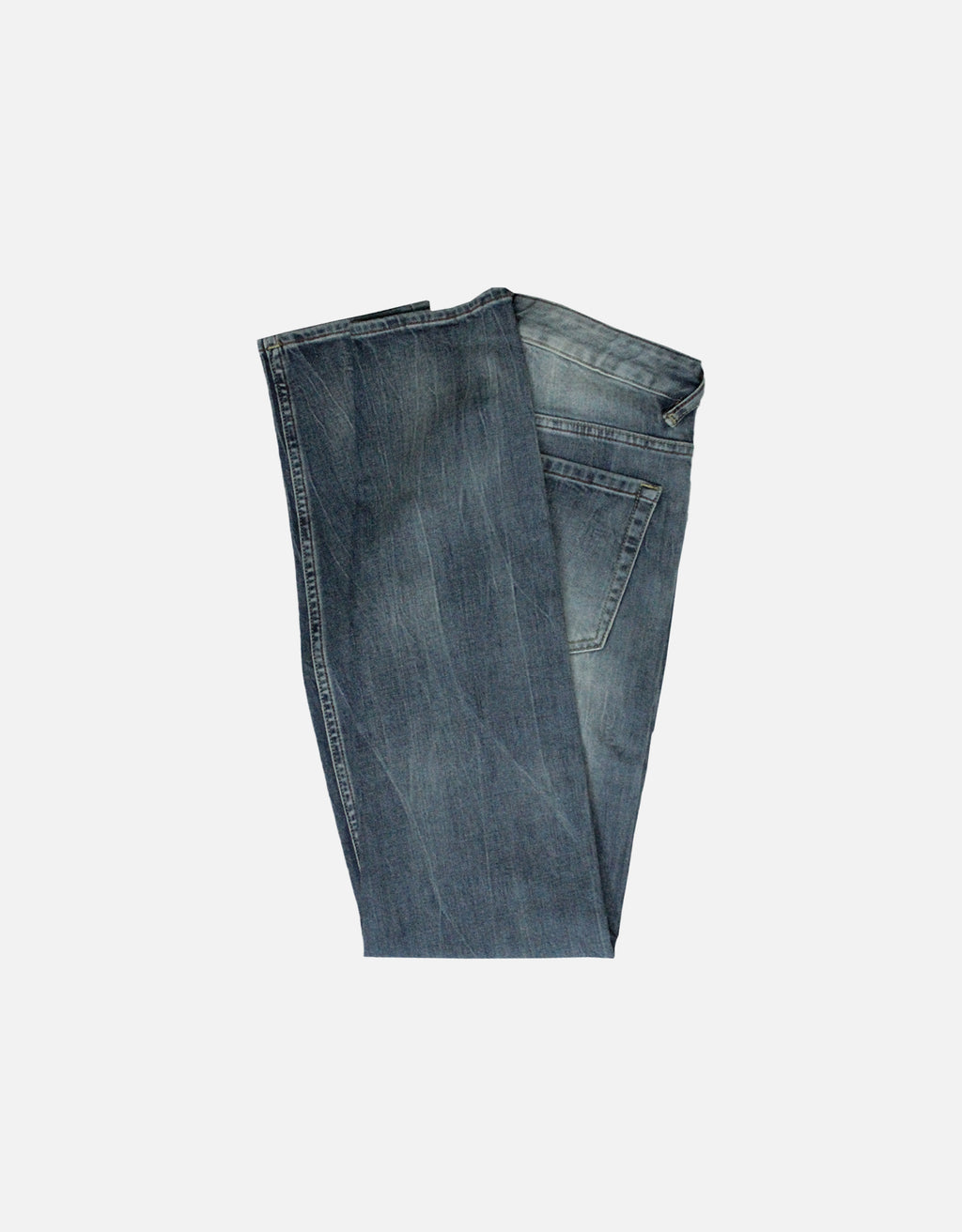 Washed-Blue  denim jeans