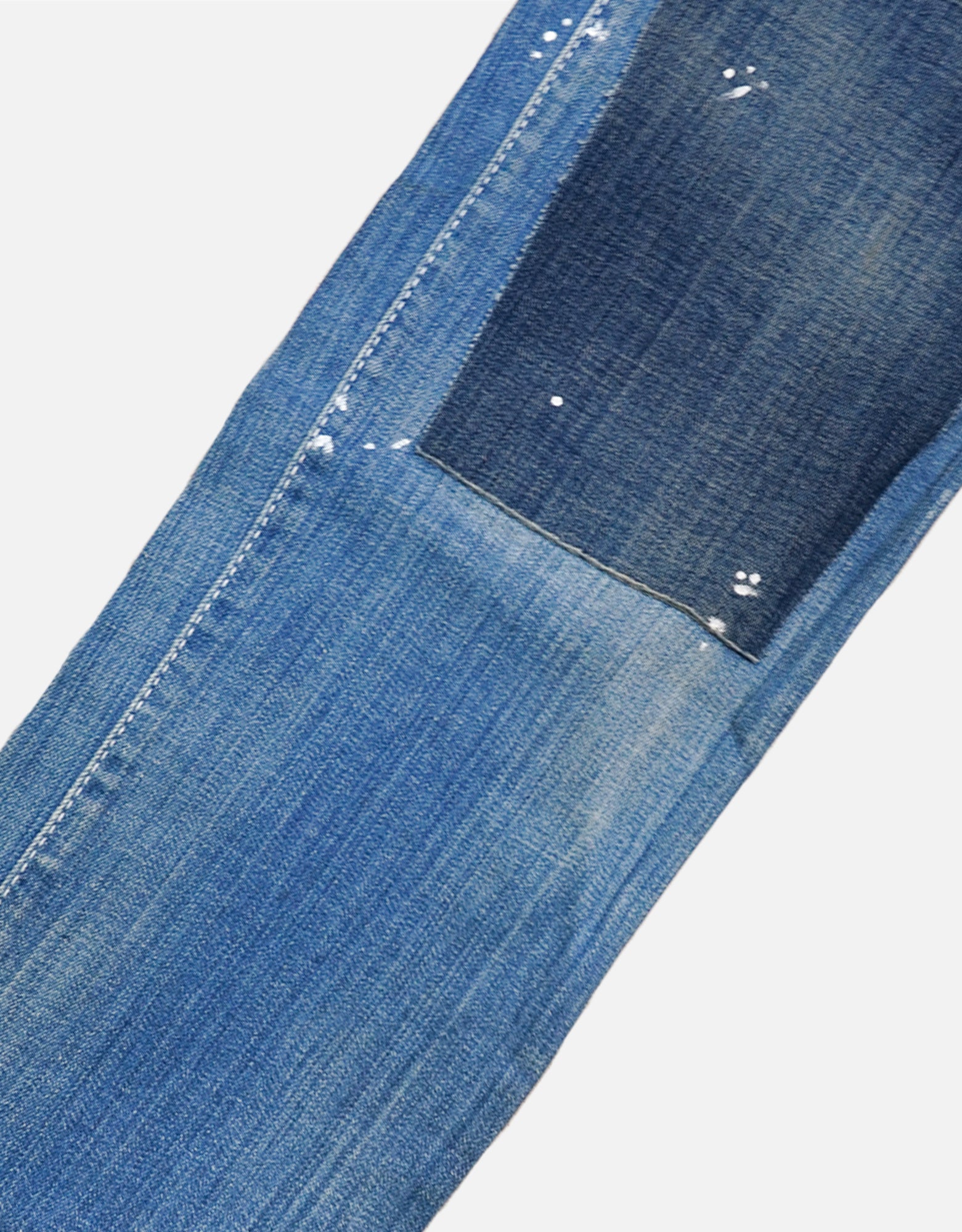 Retro Industrial Edge denim jeans
