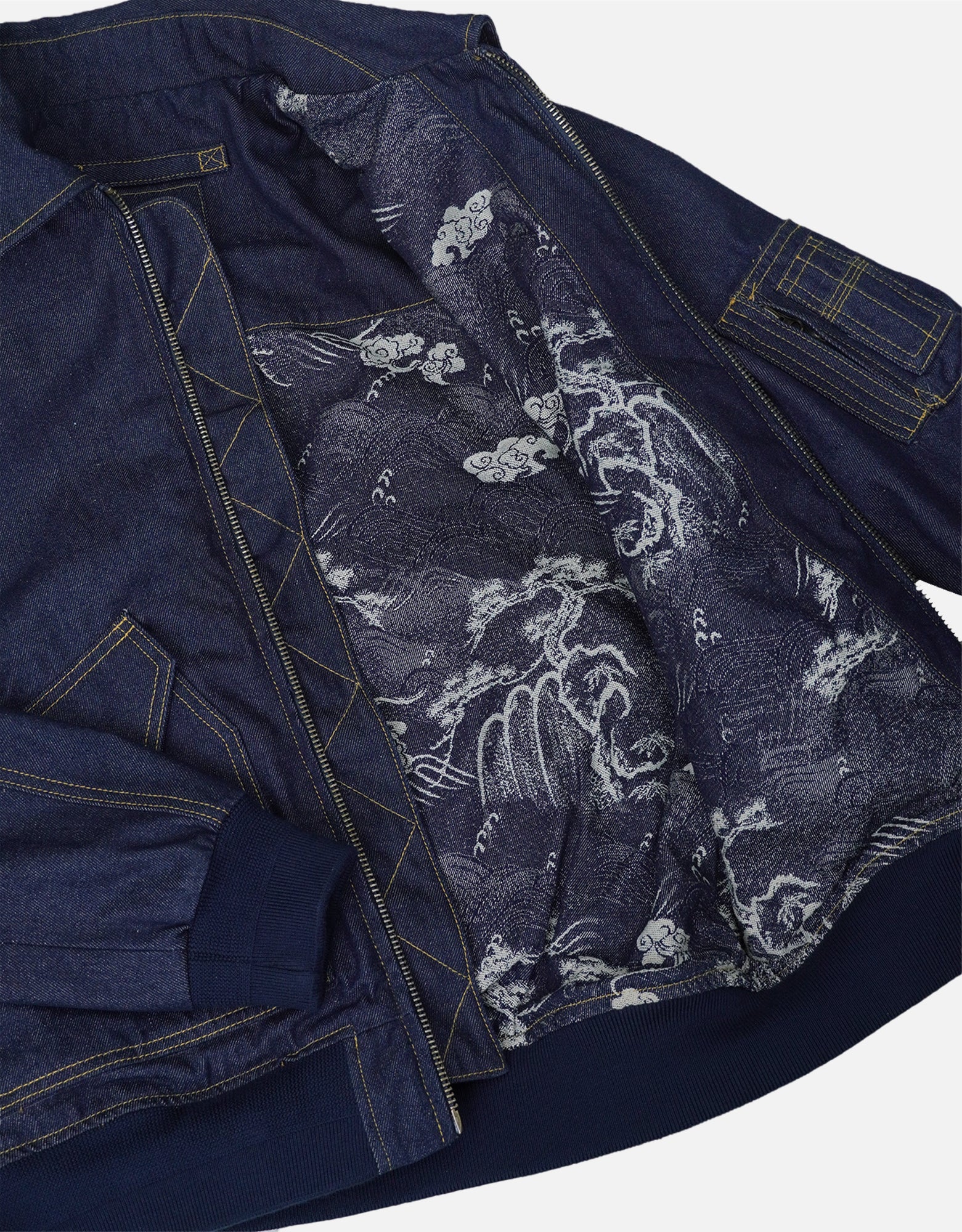 pilot denim jacket