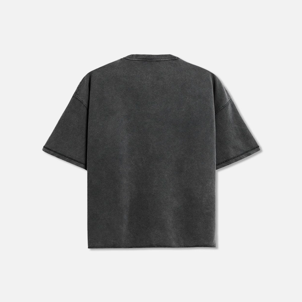 Indigo Stone Wash T-shirt Oversize