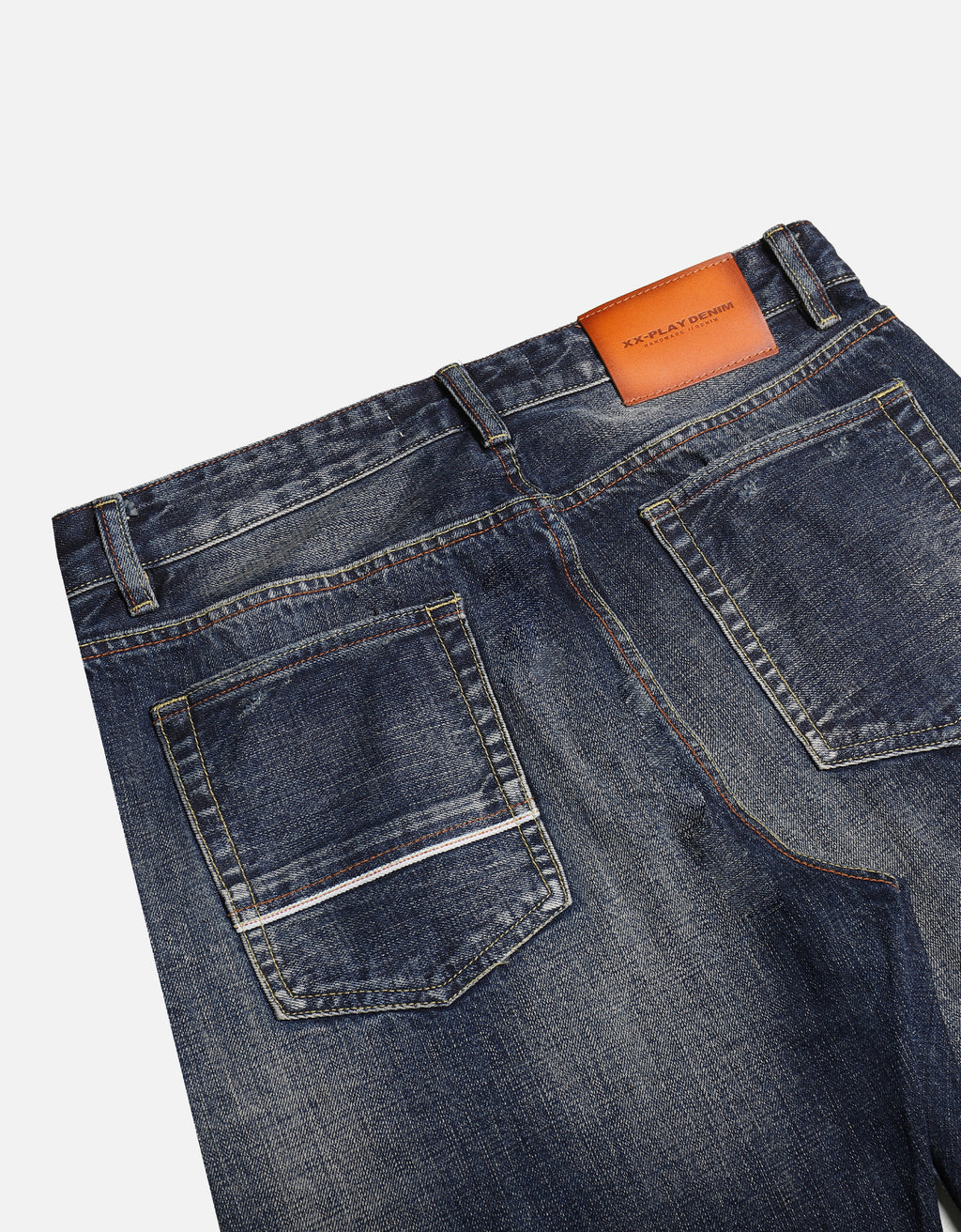 Hand-Rubbed Selvedge denim jeans