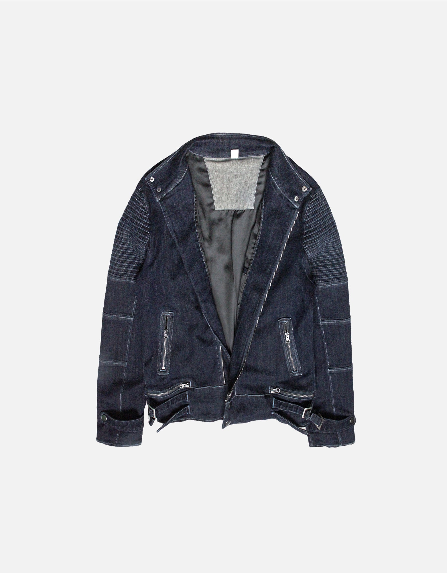 Denim trucker jacket