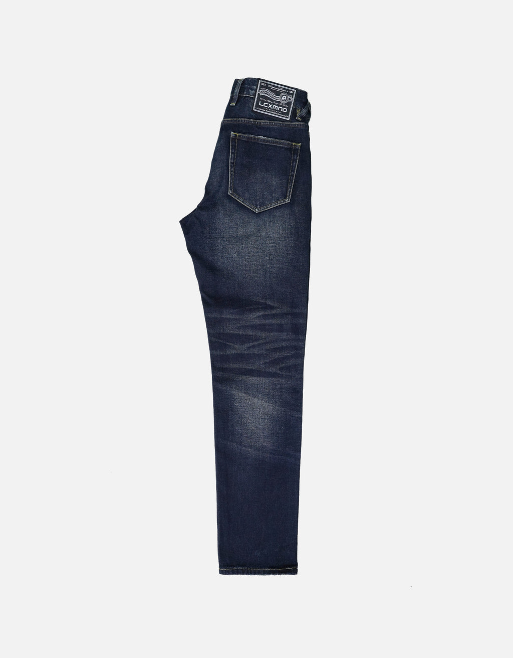 blue denim vintage washed distressed jeans