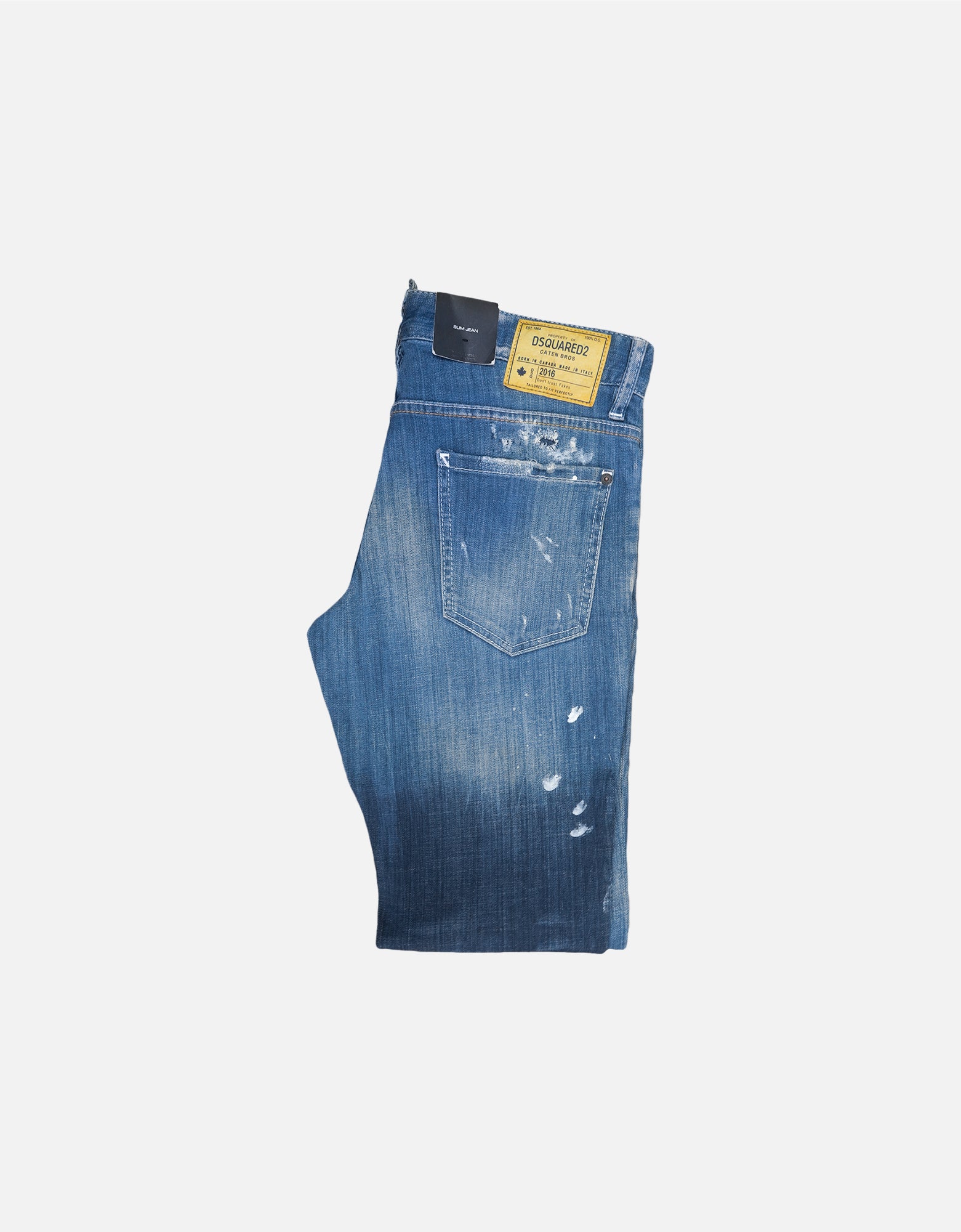 Retro Industrial Edge denim jeans