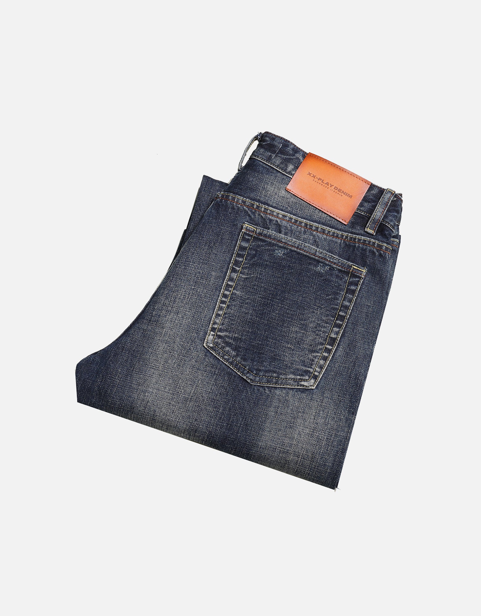 Hand-Rubbed Selvedge denim jeans