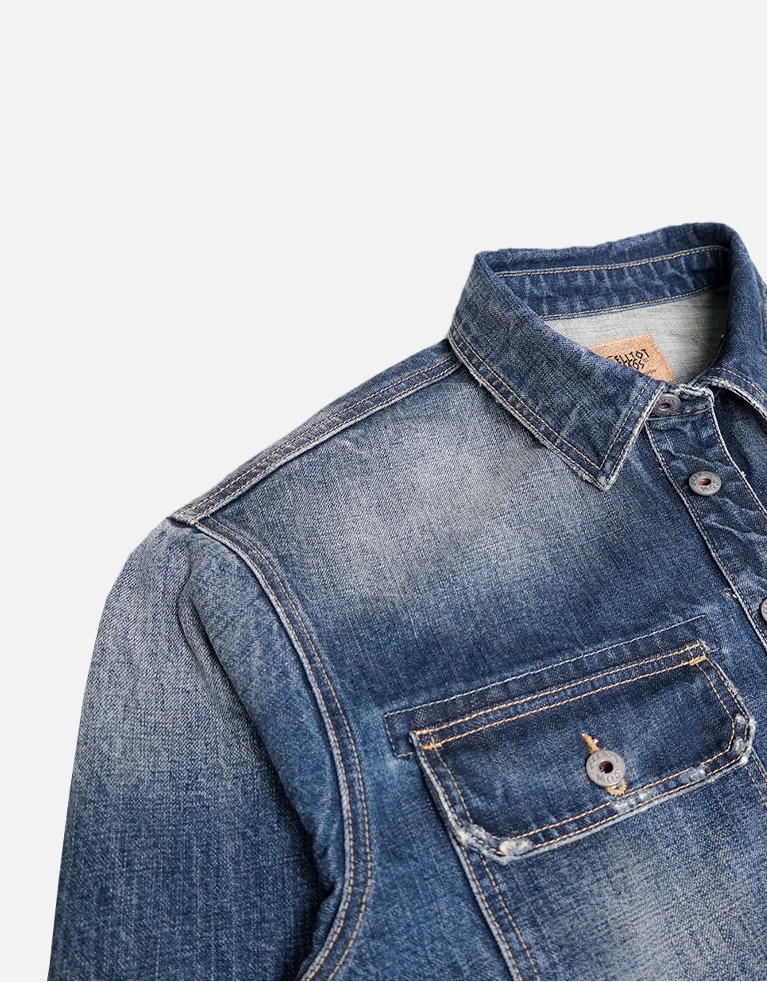 Denim trucker jacket