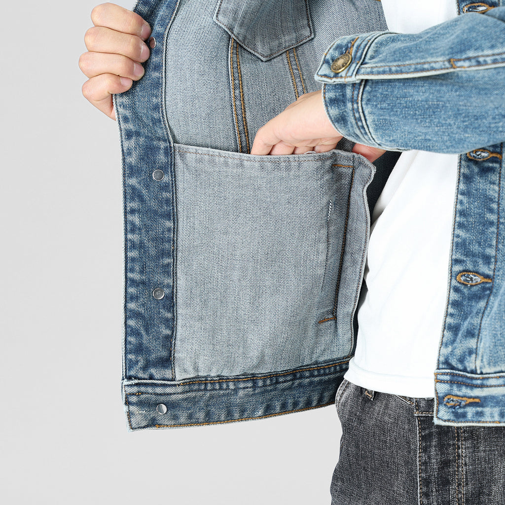 retro classic denim jacket
