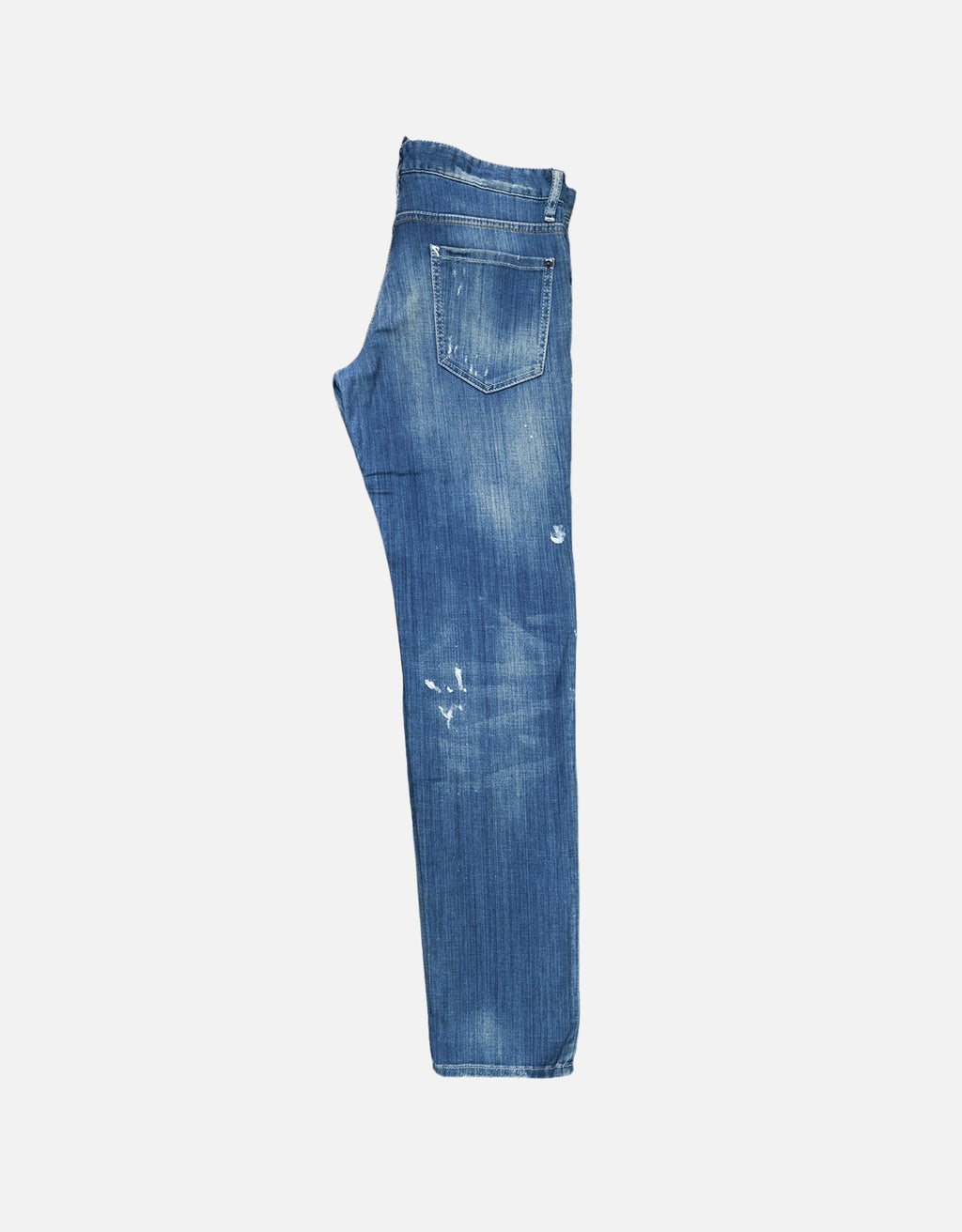 Retro Industrial Edge denim jeans