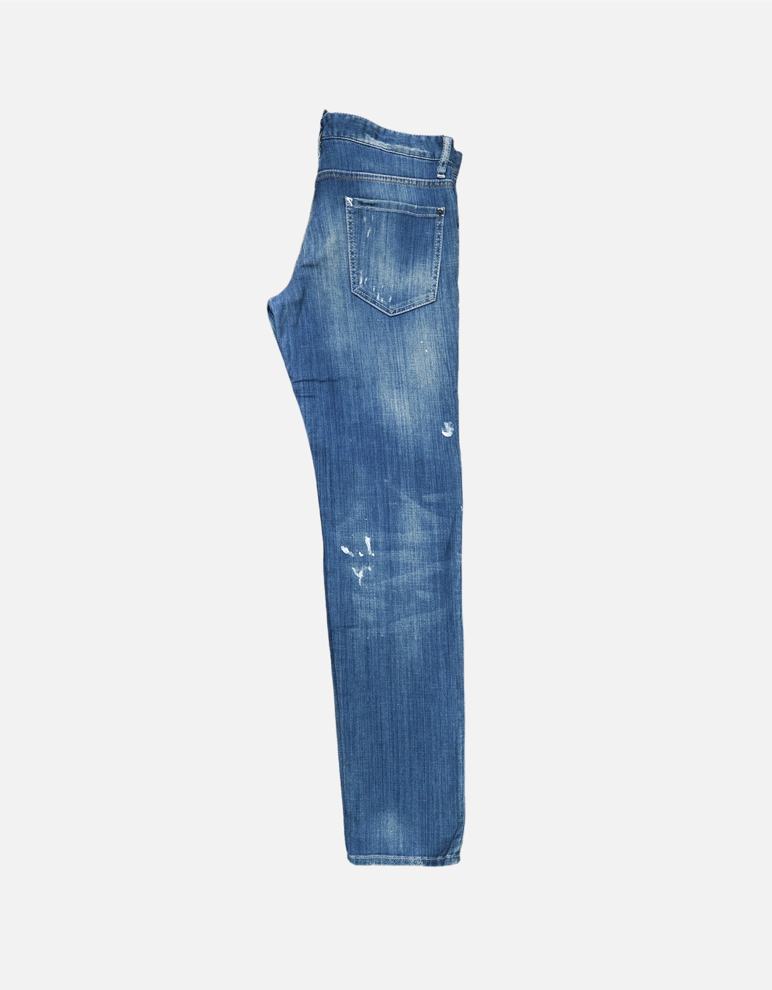 Retro Industrial Edge denim jeans