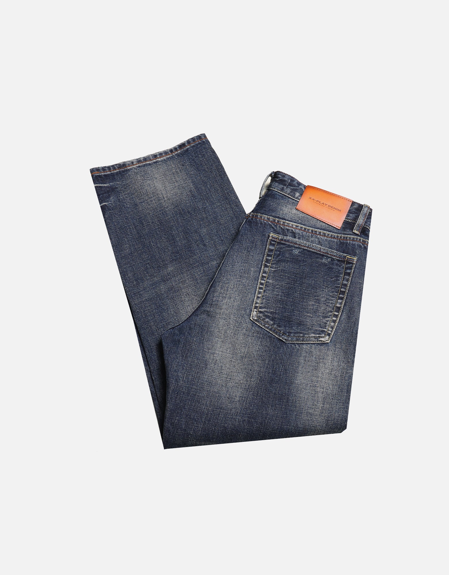 Hand-Rubbed Selvedge denim jeans