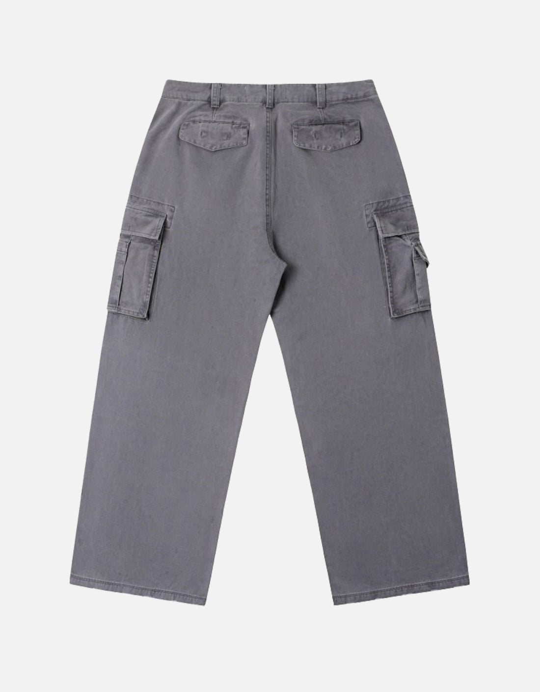 Washed Multi-Pocket Vintage Cargo  Pants