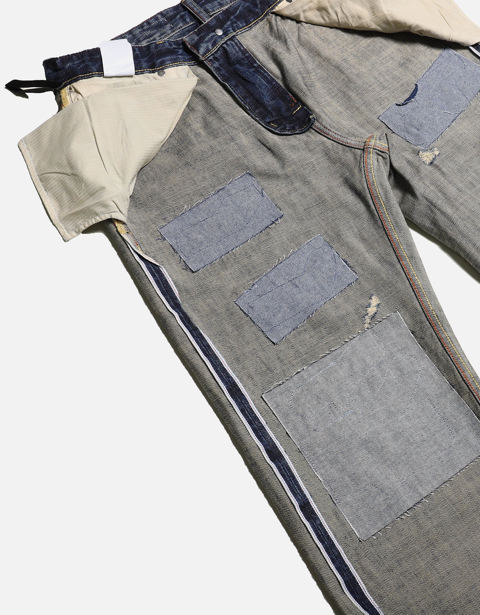 Hand-Rubbed Selvedge denim jeans