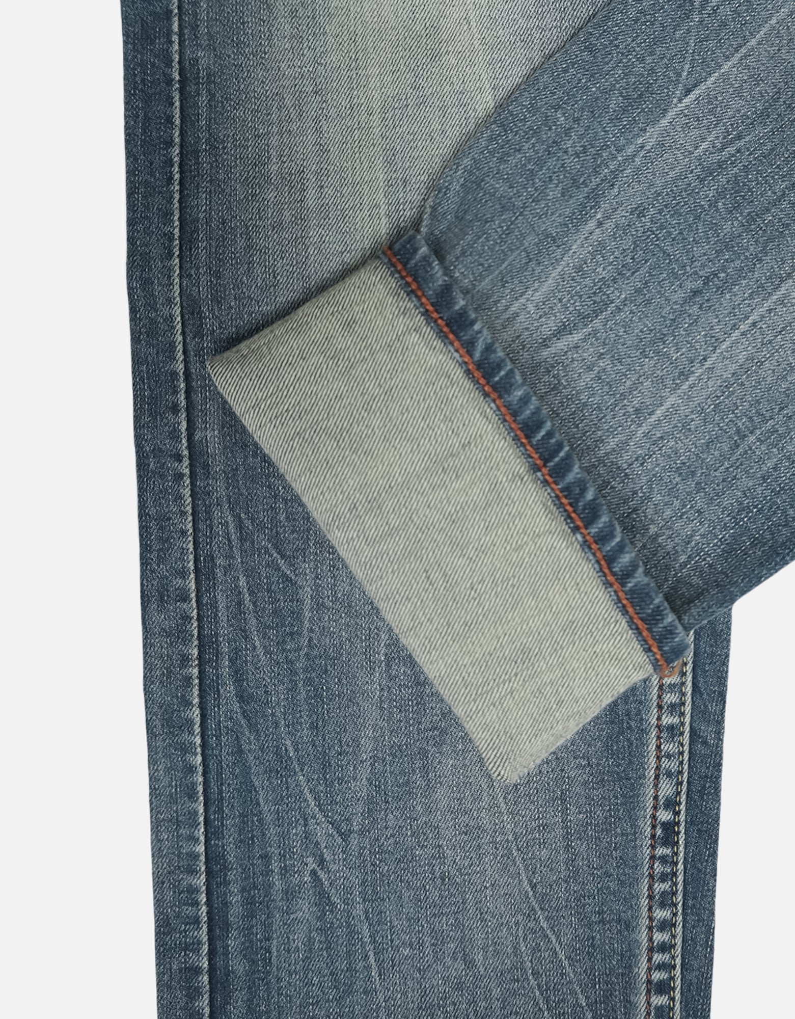 Washed-Blue  denim jeans