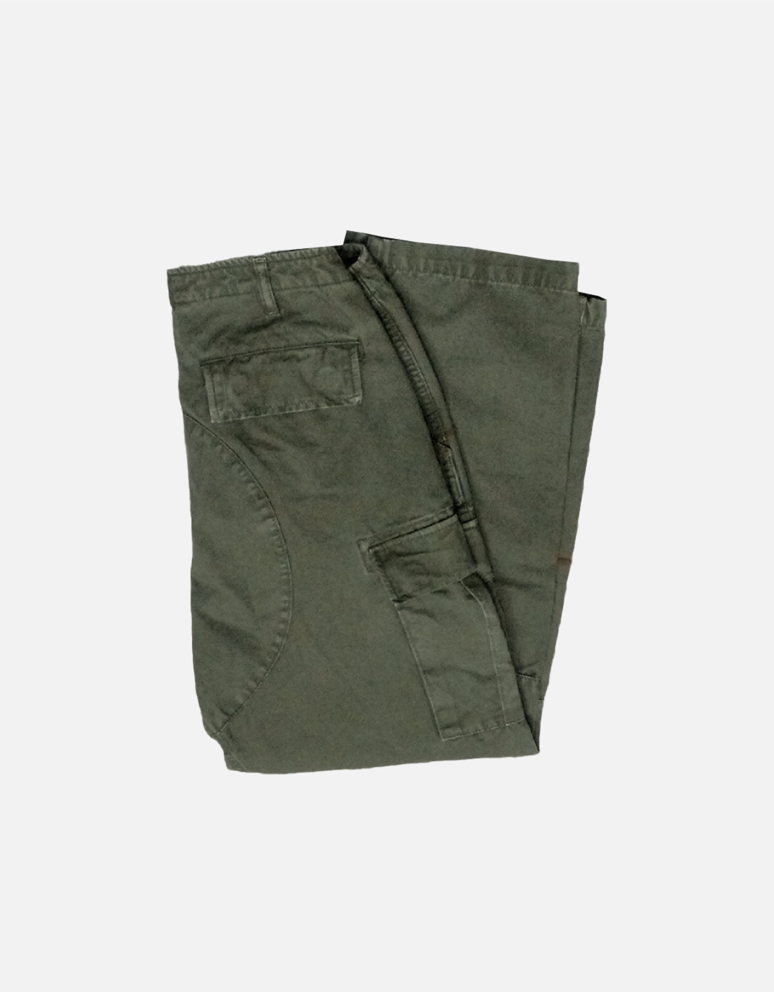 loose-fit washed  Multi-Pocket Vintage Cargo  Pantscargo pants