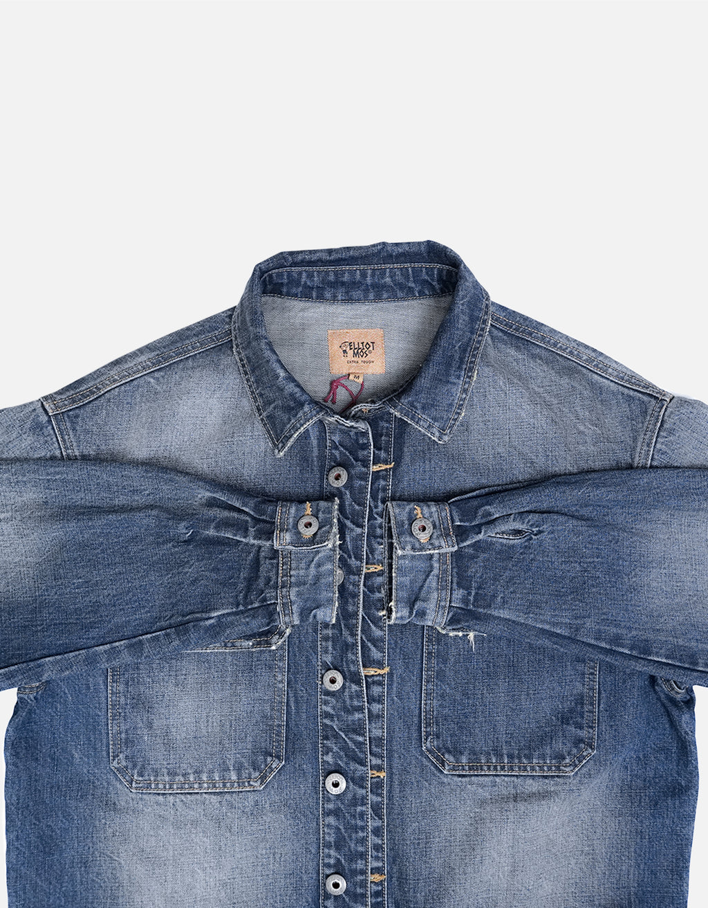 Denim trucker jacket
