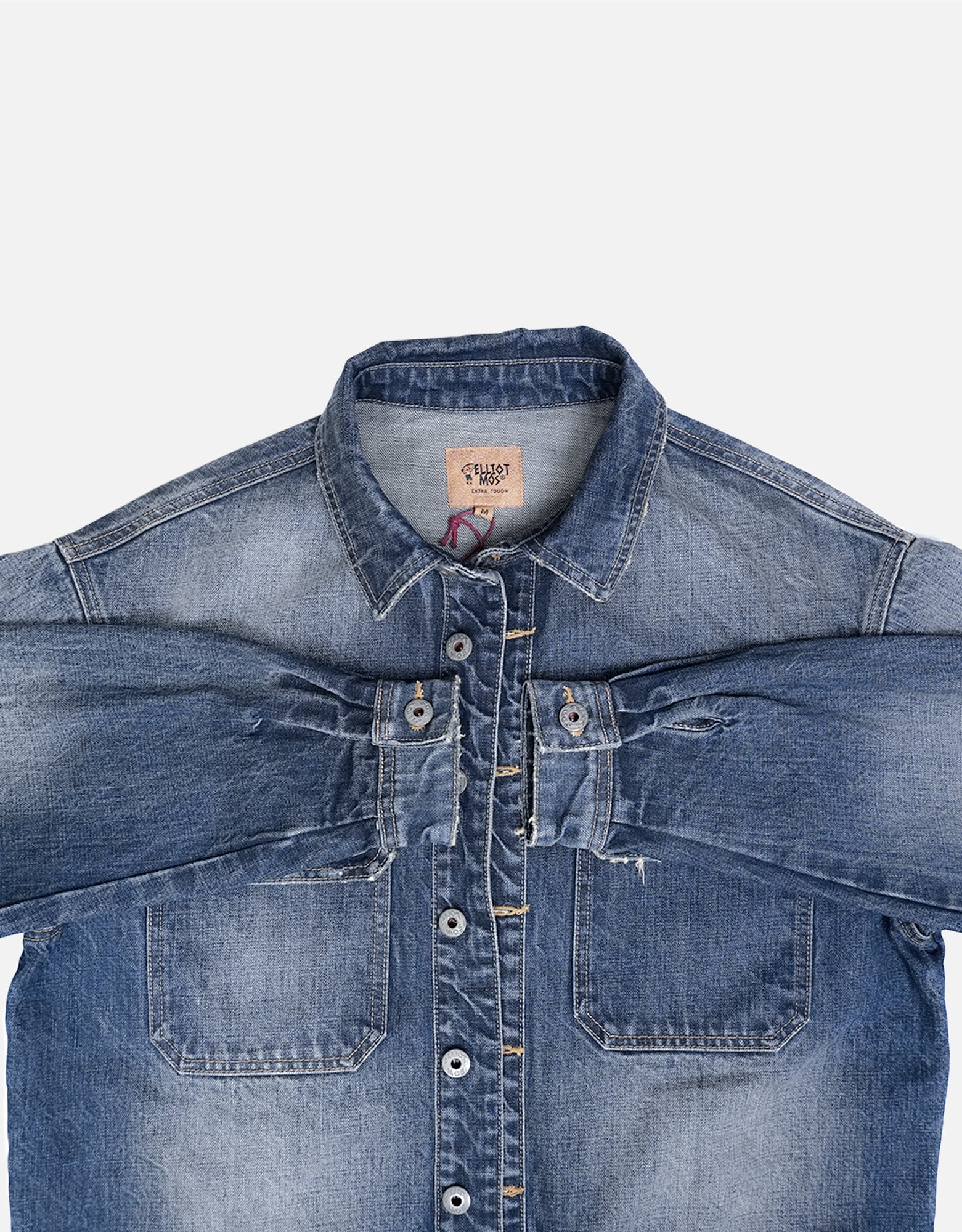 Denim trucker jacket