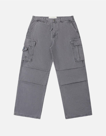 Washed Multi-Pocket Vintage Cargo  Pants