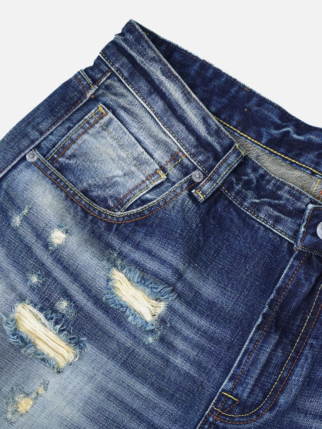 Medium Wash Selvedge Denim Jeans