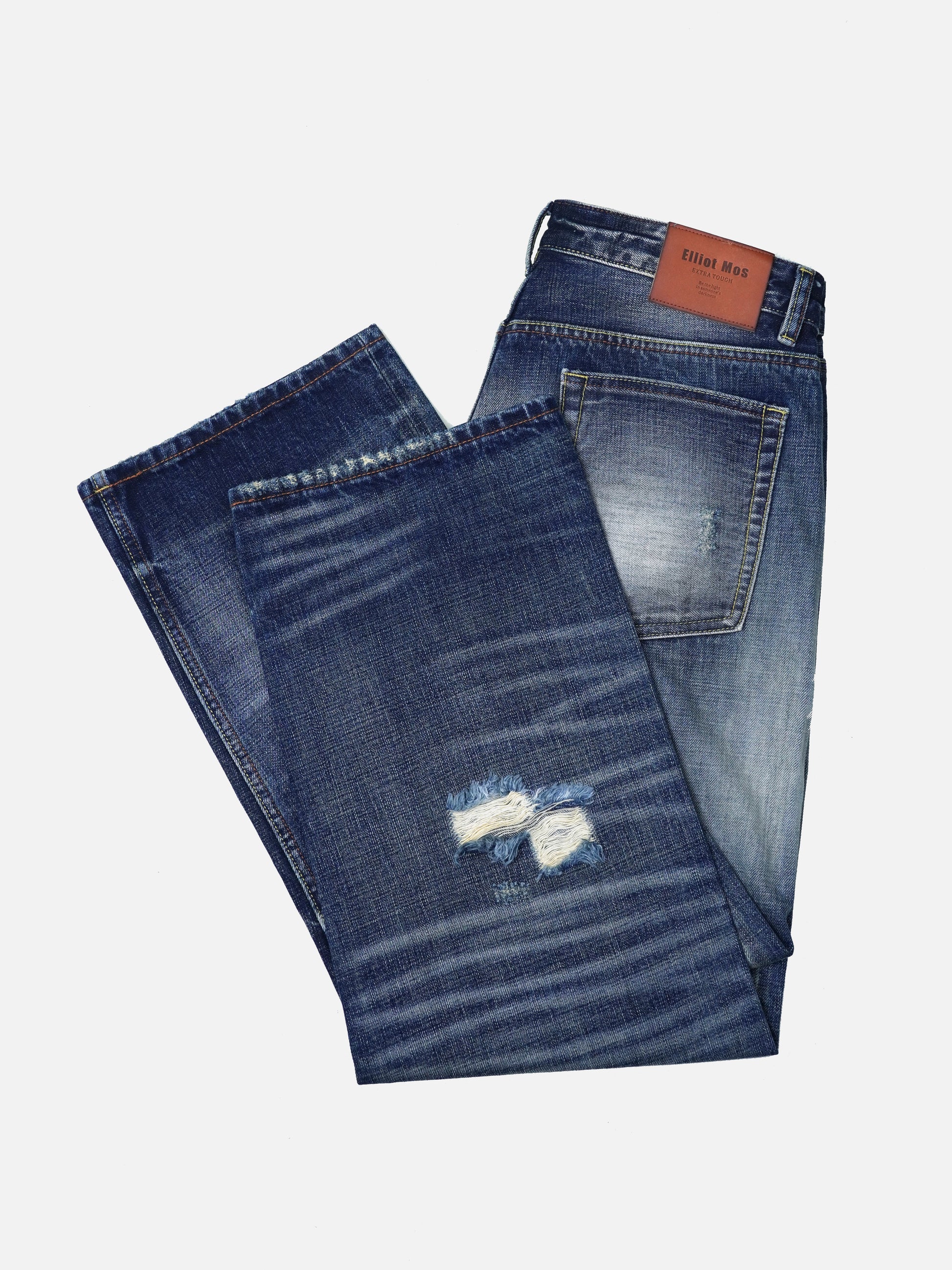 Medium Wash Selvedge Denim Jeans