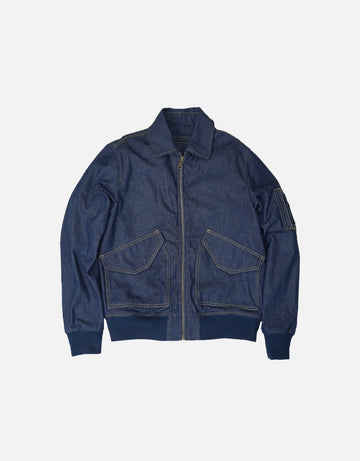 pilot denim jacket