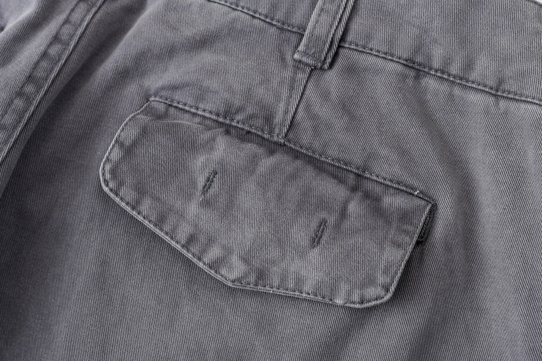 FAR ARCHIVE Vibe High-Street Masked Zip Washed Distressed Hoodie
