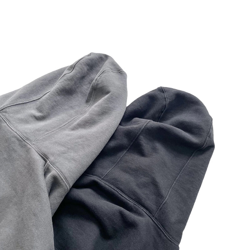FAR ARCHIVE Vibe High-Street Masked Zip Washed Distressed Hoodie