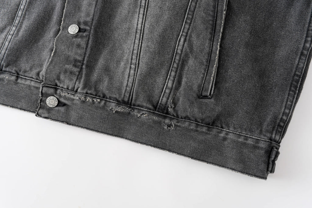 high Street wear Men‘s Denim Jacket