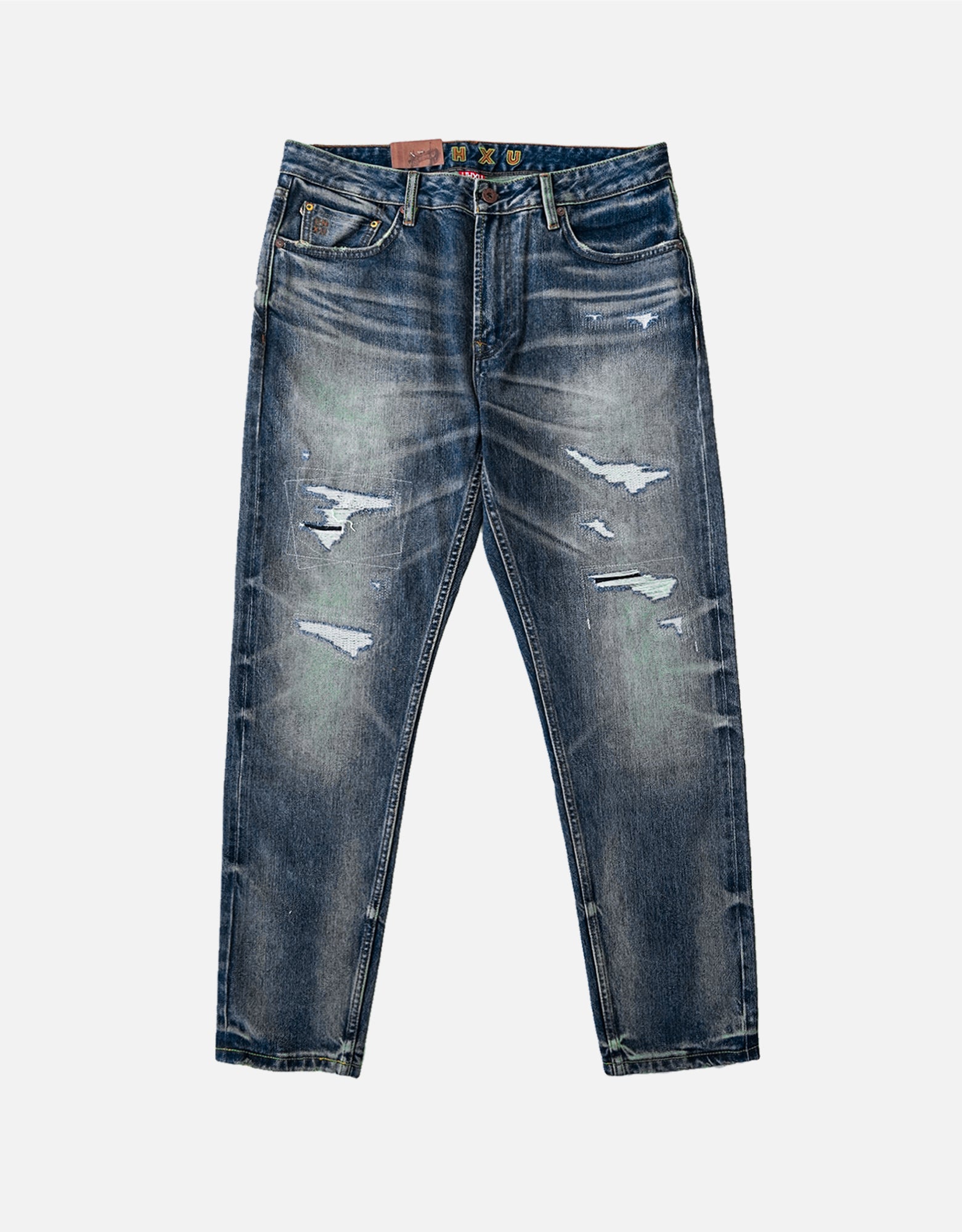 Mid-Blue Vintage Taper jeans
