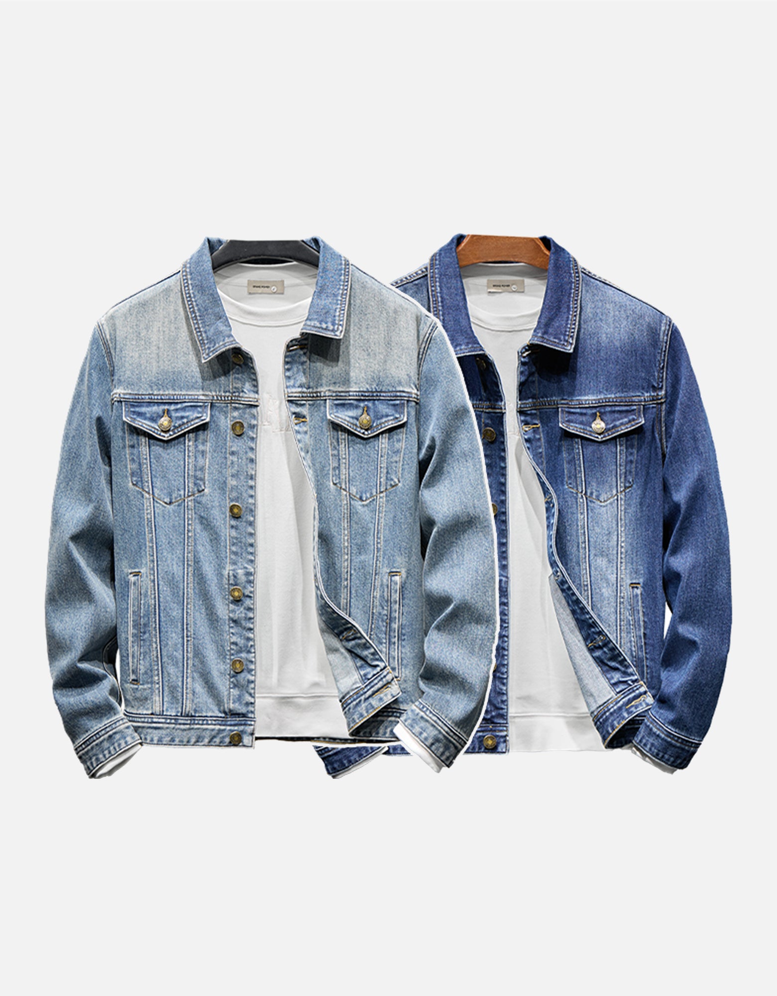 retro classic denim jacket